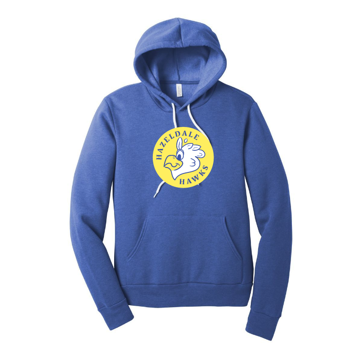 BELLA CANVAS Unisex Sponge Fleece Pullover Hoodie
