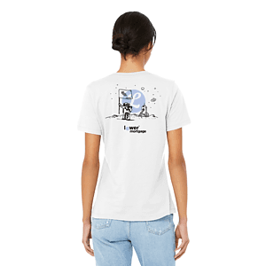 Lower Moon Ladies Relaxed Short Sleeve Tee