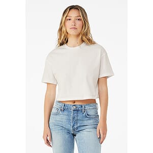 BELLA+CANVAS Women's Jersey Crop Tee BC6482