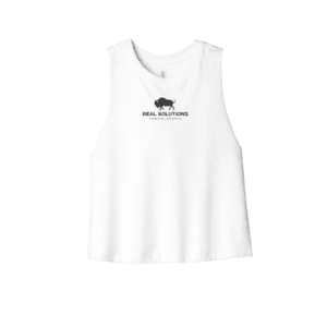 Women's Crop Racerback tank