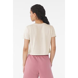 BELLA+CANVAS Women's Flowy Cropped Tee BC8882