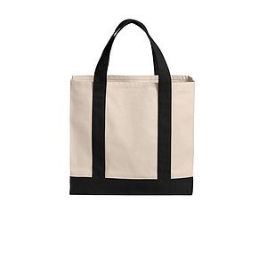 Port Authority Cotton Canvas Two-Tone Tote BG429