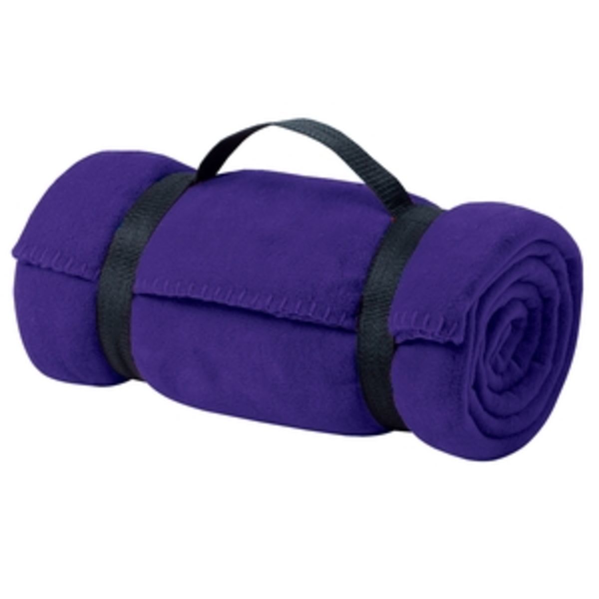 CBP10 Port Authority - Value Fleece Blanket with Strap