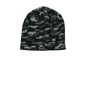 CCP91C Port  Company Camo Beanie Cap