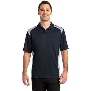 CCS416 CornerStone Select Snag-Proof Two Way Colorblock Pocket Polo
