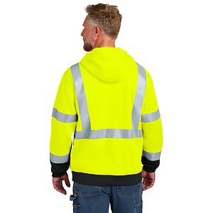 CornerStone ANSI 107 Class 3 Heavy-Duty Fleece Pullover Hoodie CSF301