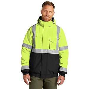 CornerStone ANSI 107 Class 3 Economy Waterproof Insulated Bomber Jacket CSJ500