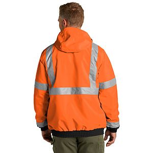 CornerStone ANSI 107 Class 3 Economy Waterproof Insulated Bomber Jacket CSJ500