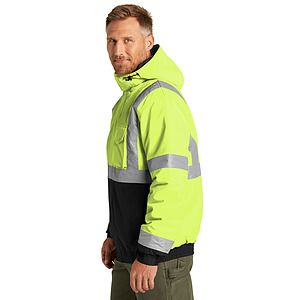 CornerStone ANSI 107 Class 3 Economy Waterproof Insulated Bomber Jacket CSJ500