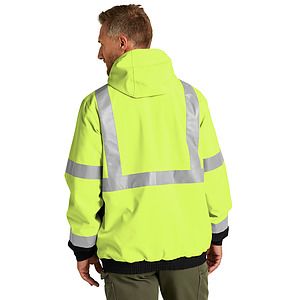 CornerStone ANSI 107 Class 3 Waterproof Insulated Ripstop Bomber Jacket CSJ501