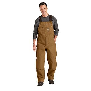 Carhartt Firm Duck Insulated Bib Overalls CT106672