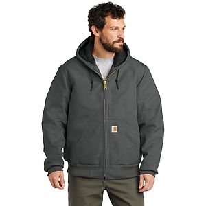 Carhartt Quilted-Flanne-Lined Duck Active Jac. CT106677