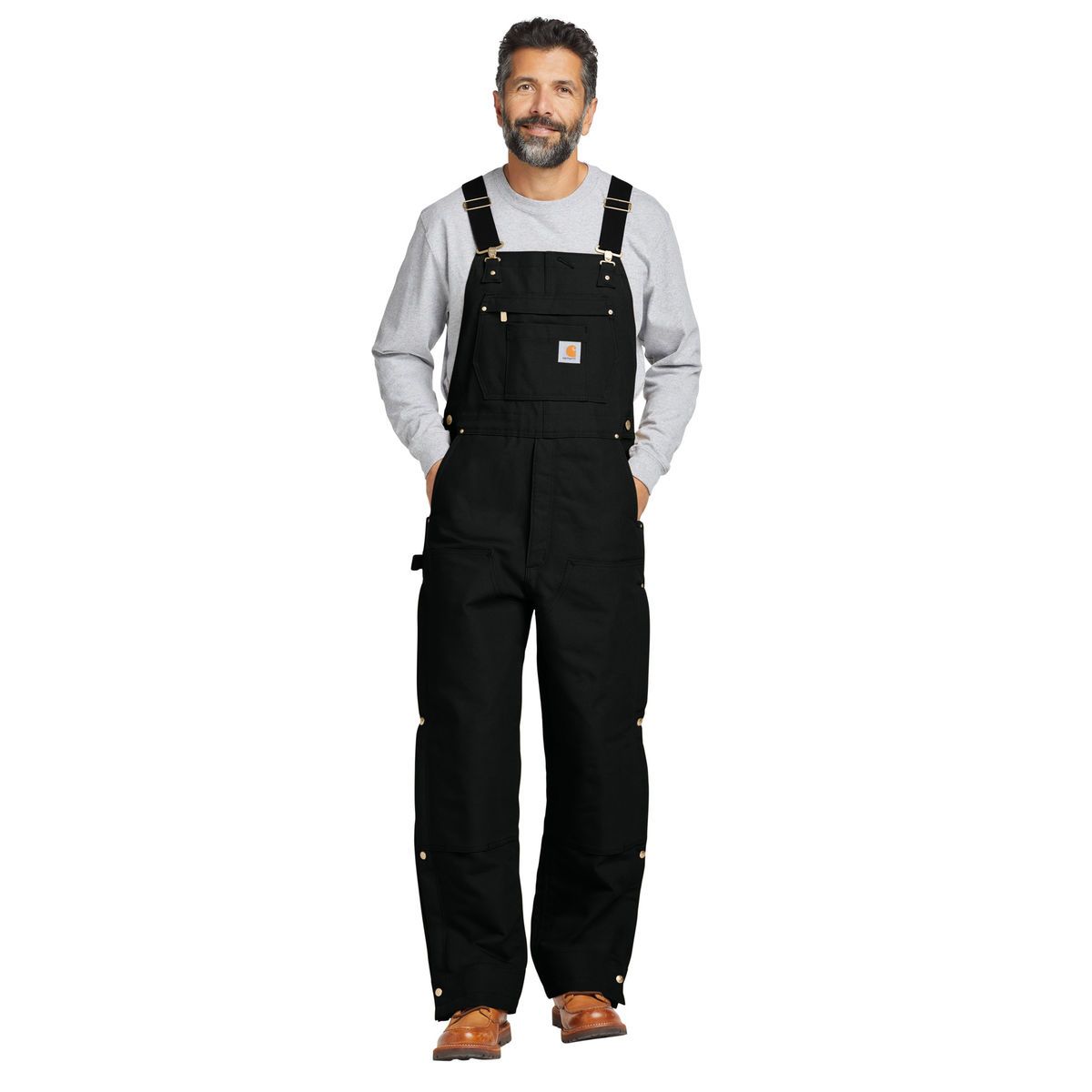 Carhartt Short Firm Duck Insulated Bib Overalls CTS106672