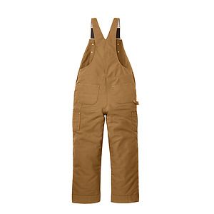 Carhartt Tall Firm Duck Insulated Bib Overalls CTT106672