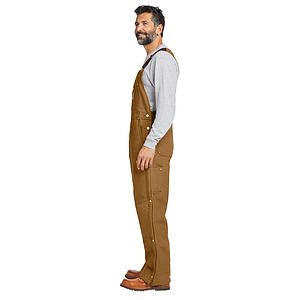 Carhartt Tall Firm Duck Insulated Bib Overalls CTT106672