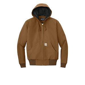 Carhartt Tall Quilted-Flannel-Lined Duck Active Jac. CTT106677