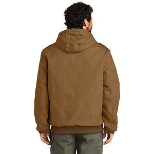 Carhartt Tall Quilted-Flannel-Lined Duck Active Jac. CTT106677