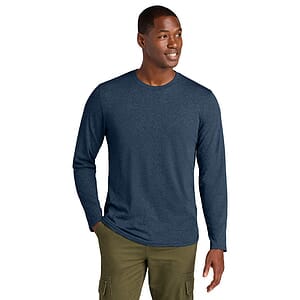 District Perfect Weight CVC Long Sleeve Tee DT185