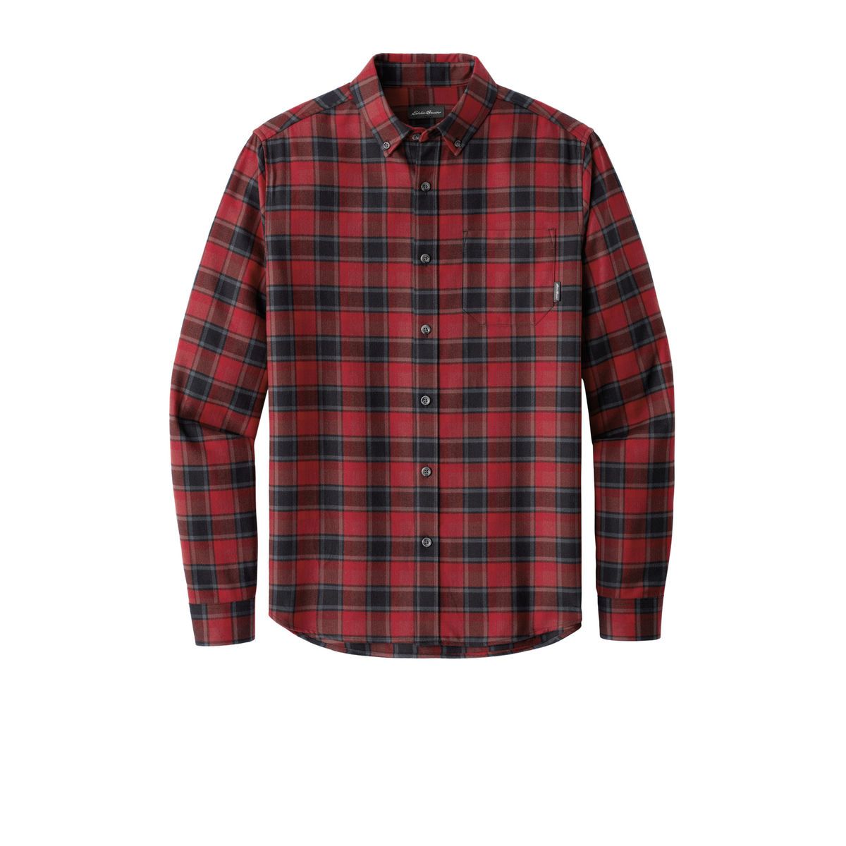 Eddie Bauer Long Sleeve Favorite Flannel Plaid Shirt EB610