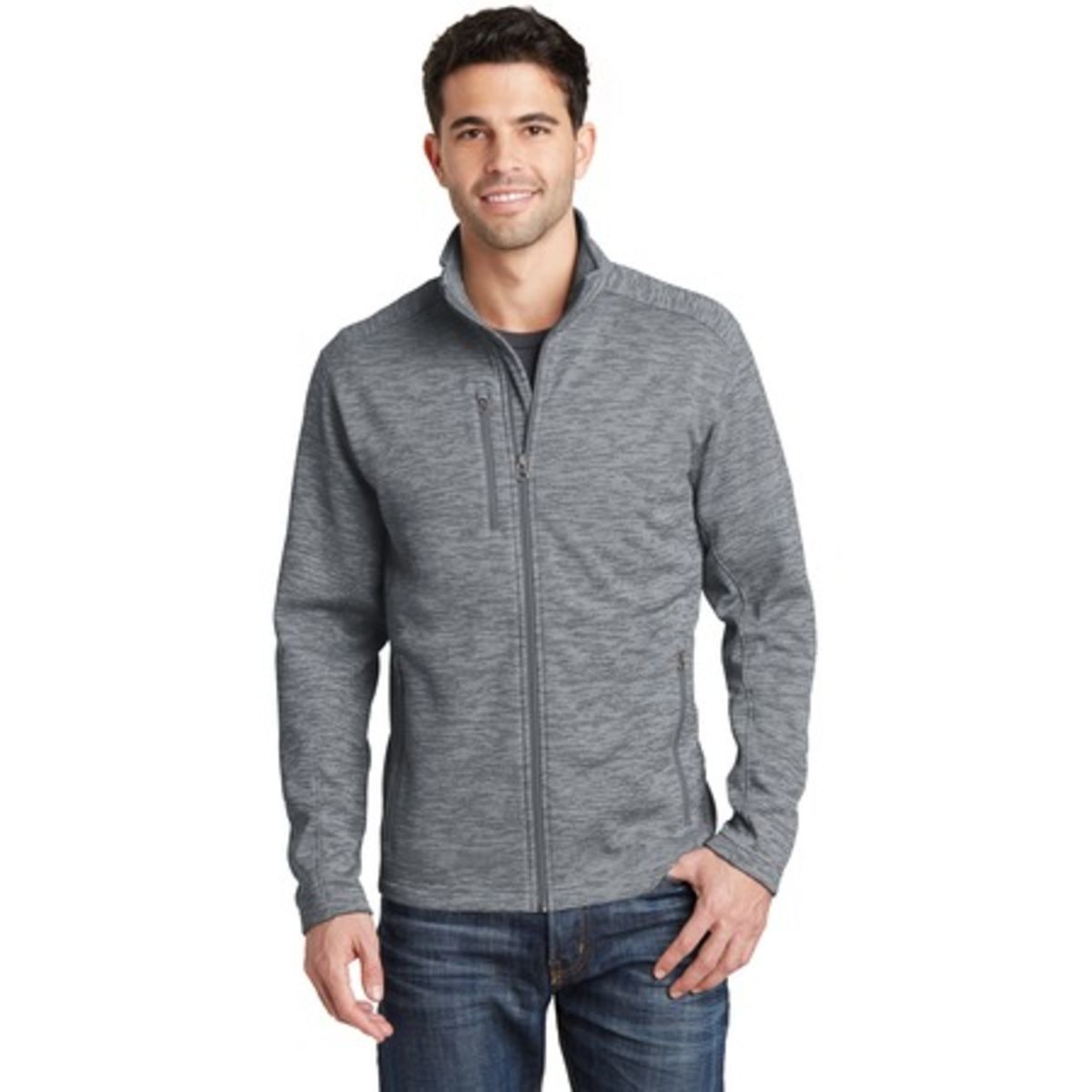 Port Authority Digi Stripe Fleece Jacket. F231