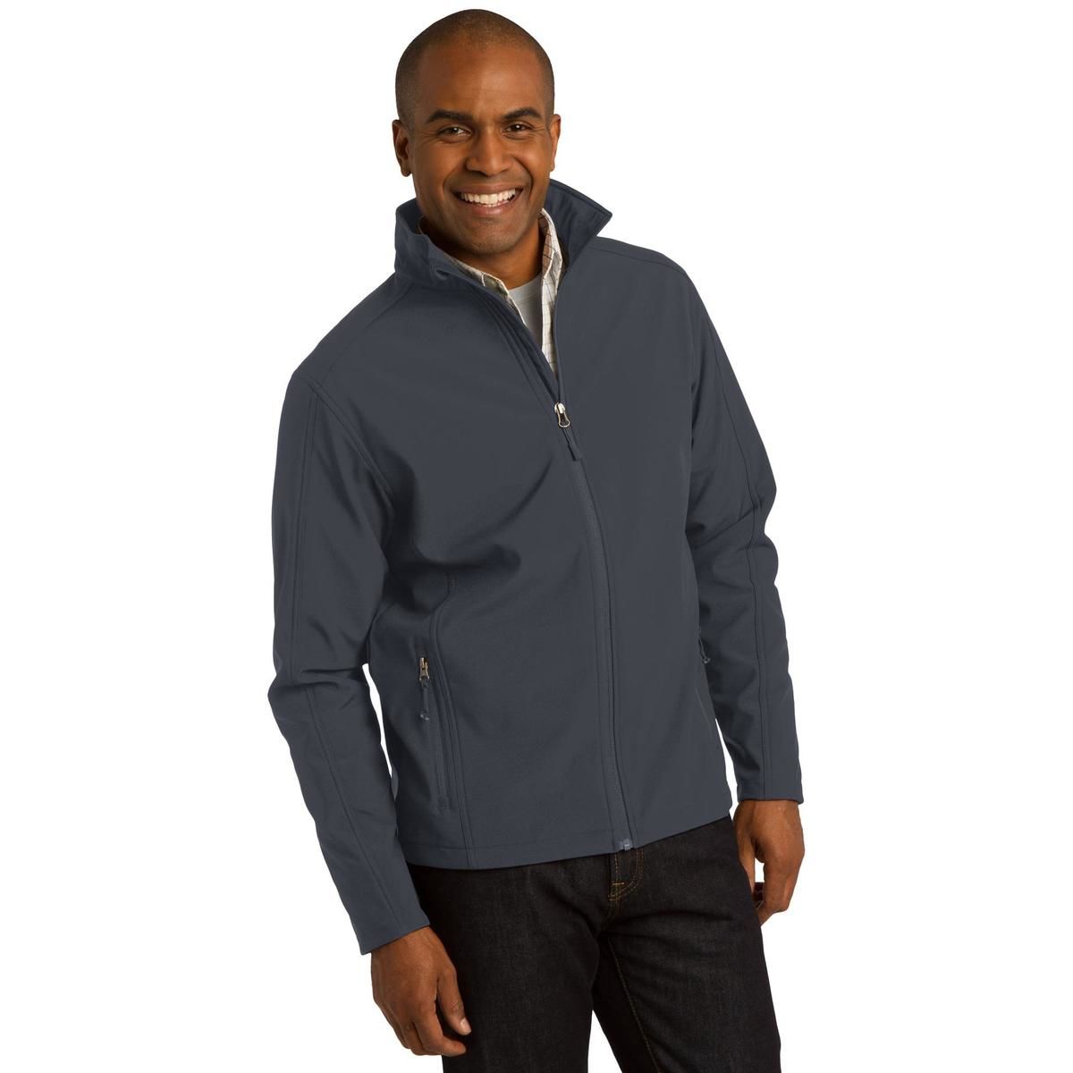 port authority soft shell jacket with hood