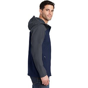 Port authority hooded core soft shell 