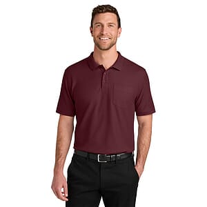 Port Authority Wearever Signature Pique Pocket Polo K200P