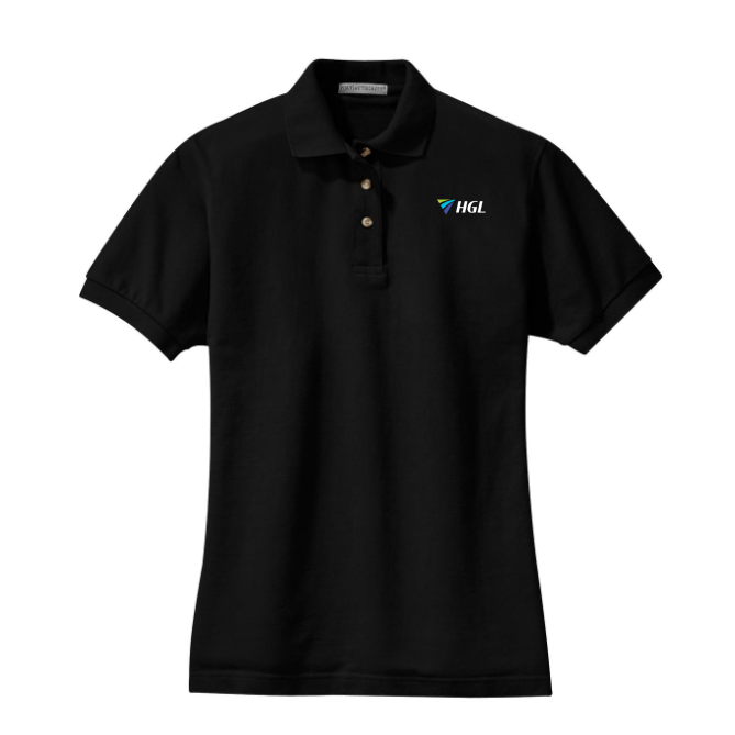 Port Authority Women's Heavyweight Cotton Pique Polo. L420