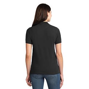 Port Authority Women's Heavyweight Cotton Pique Polo. L420