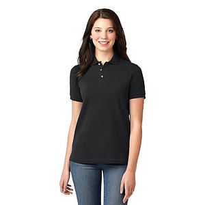 Port Authority Women's Heavyweight Cotton Pique Polo. L420
