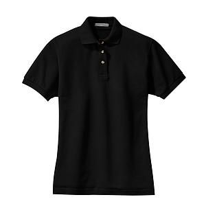 Port Authority Women's Heavyweight Cotton Pique Polo. L420