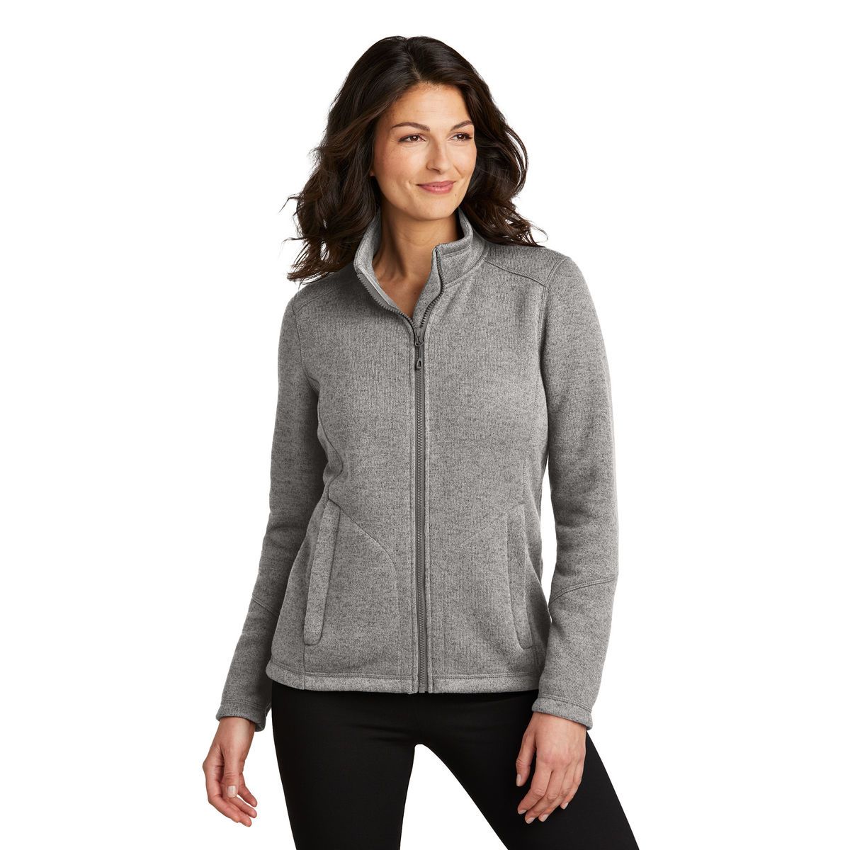 KL428 Port Authority Women's Arc Sweater Fleece Jacket