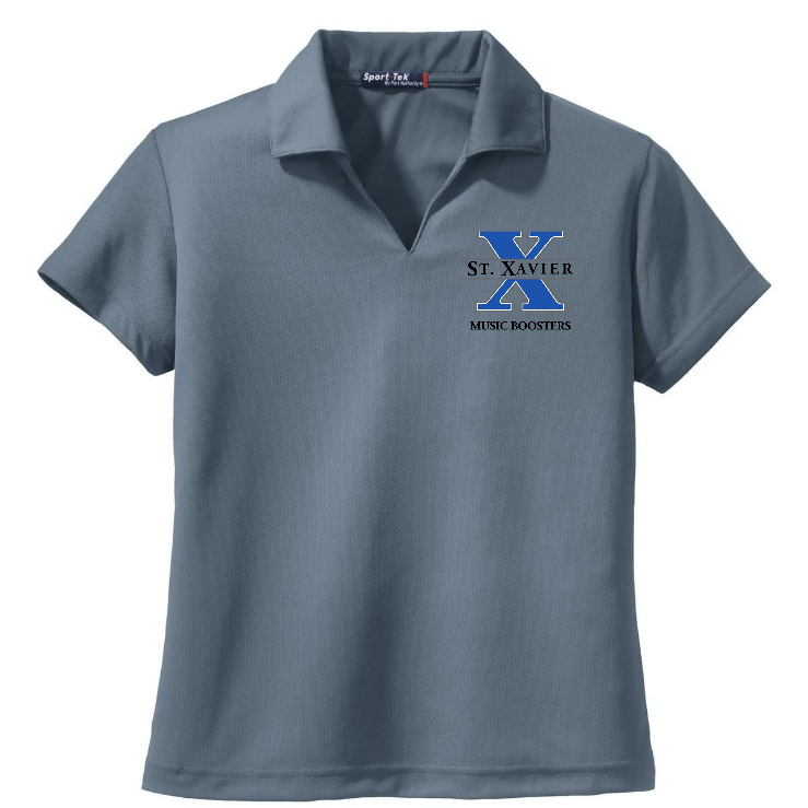 Sport-Tek Women's Dri-Mesh V-Neck Polo. L469