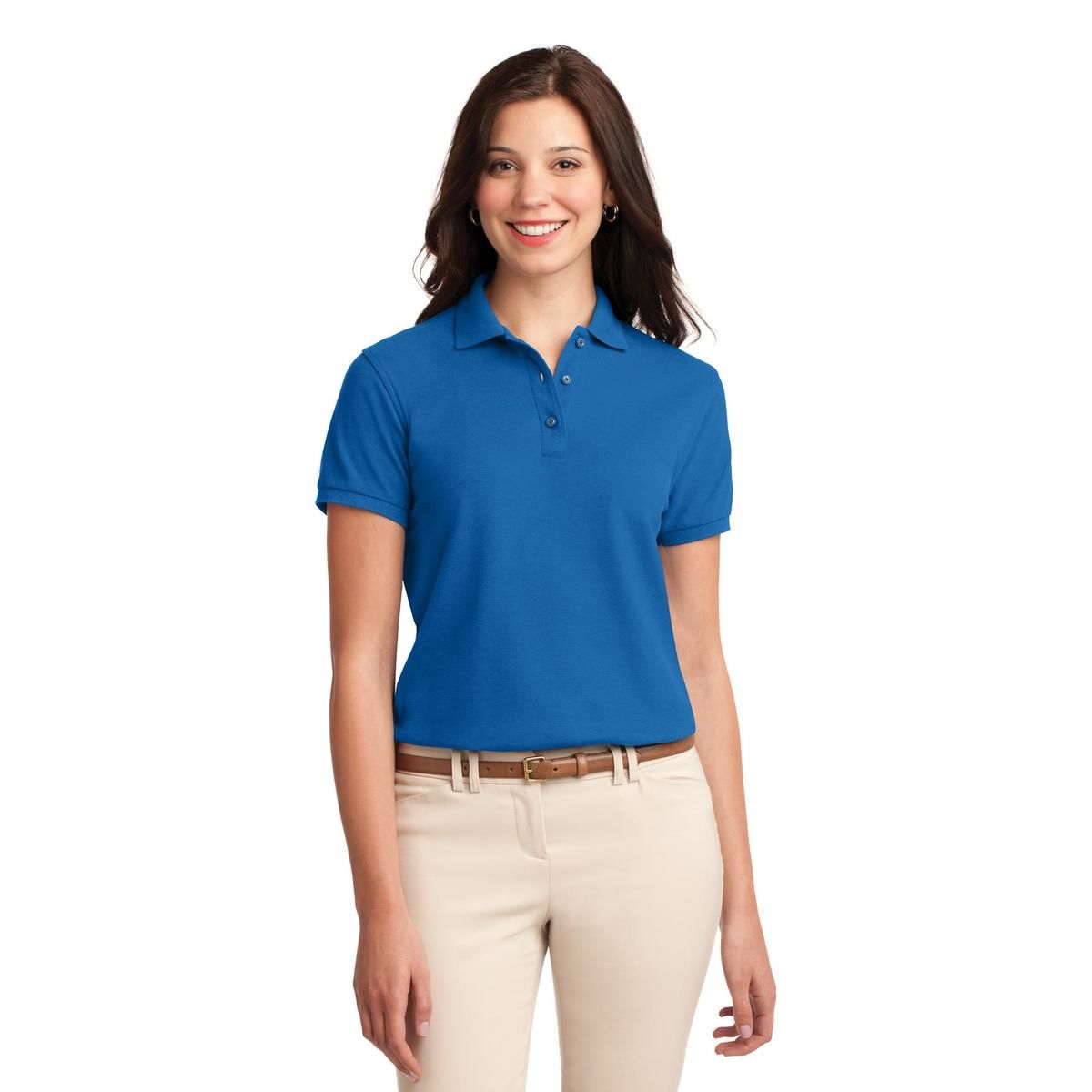 KL500 Port Authority Women's Silk Touch Polo