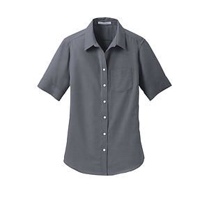 Port Authority Women's Short Sleeve SuperPro Oxford Shirt. L659