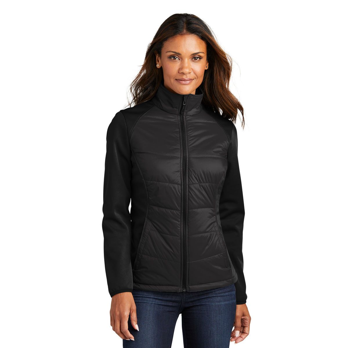 Port Authority Women's Hybrid Soft Shell Jacket. L787