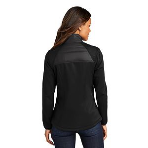 Port Authority Women's Hybrid Soft Shell Jacket. L787