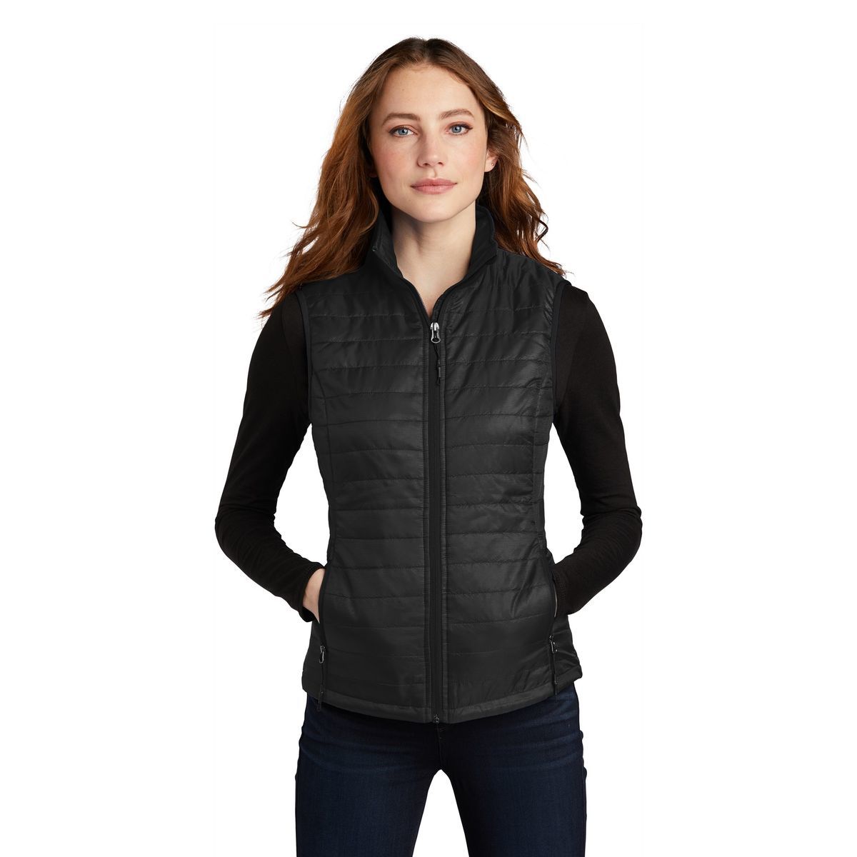 KL851 Port Authority Women's Packable Puffy Vest