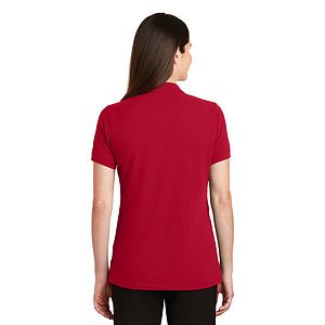Port Authority Women's EZCotton Polo. LK8000