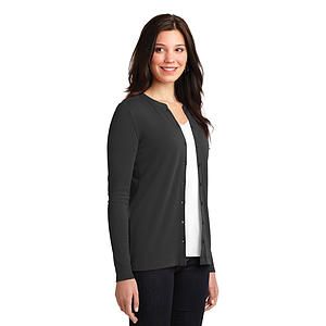 Port Authority Women's Concept Stretch Button-Front Cardigan. LM1008