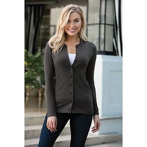 Port Authority Women's Concept Stretch Button-Front Cardigan. LM1008
