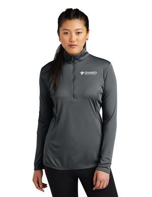 Sport-Tek Women's PosiCharge Competitor 1/4-Zip Pullover. LST357