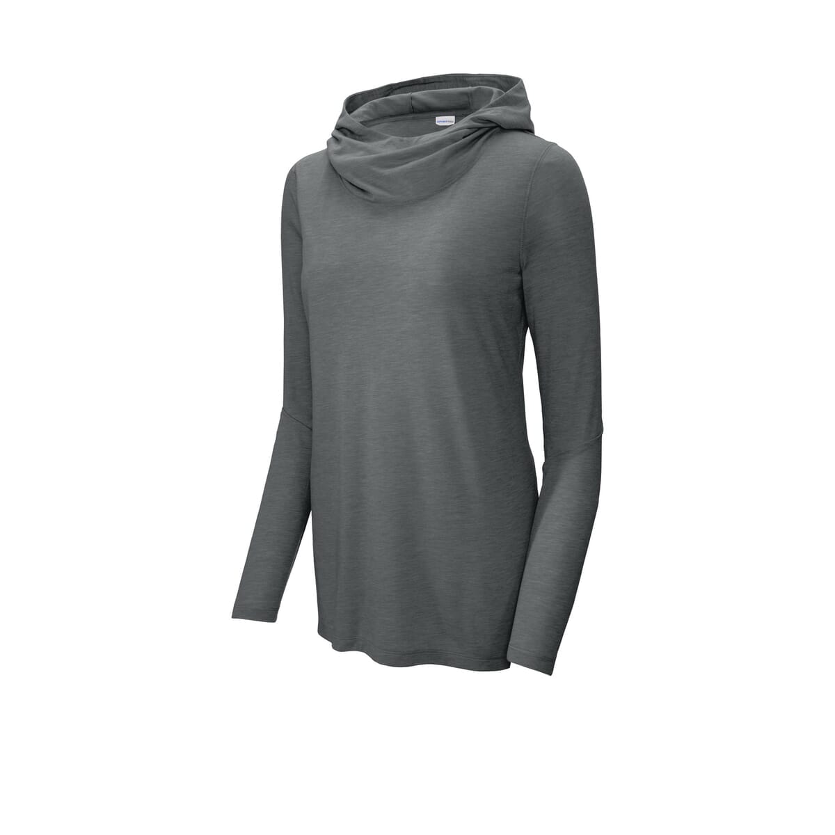 Sport-Tek Women's PosiCharge Tri-Blend Wicking Long Sleeve Hoodie LST406