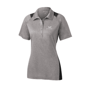 Sport-Tek Women's Heather Colorblock Contender Polo