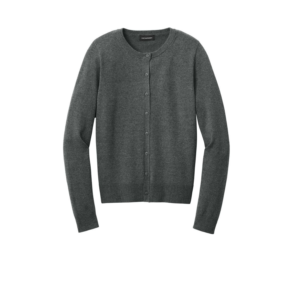 Port Authority Women's Easy Care Crewneck Cardigan Sweater LSW2870