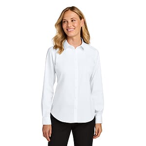 Port Authority Women's Long Sleeve Nailhead Easy Care Shirt LW816