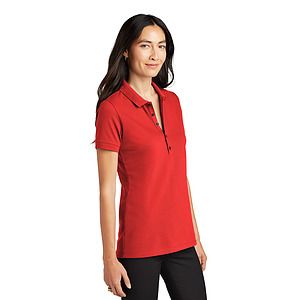 Mercer+Mettle Women's Stretch Heavyweight Pique Polo MM1001