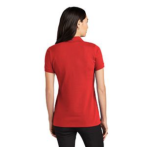 Mercer+Mettle Women's Stretch Heavyweight Pique Polo MM1001