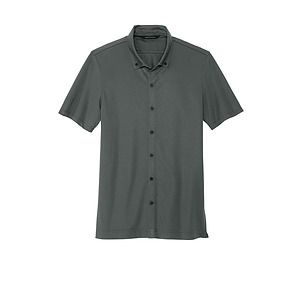 Mercer+Mettle Stretch Pique Full-Button Polo MM1006