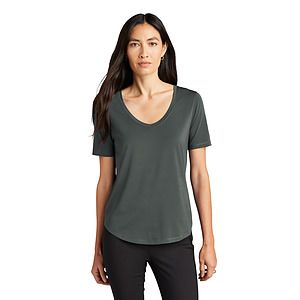 Mercer+Mettle Women's Stretch Jersey Relaxed Scoop MM1017